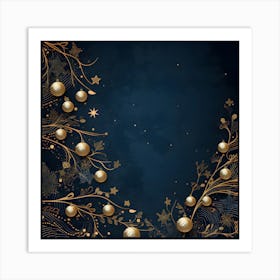 Christmas Background 3 Art Print