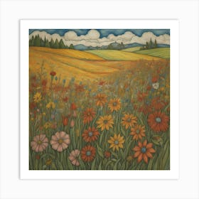 Wildflowers Art Print