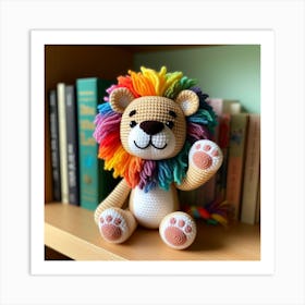 Amigurumi, Lion 2 Art Print