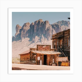 Western Style Saloon Art Print