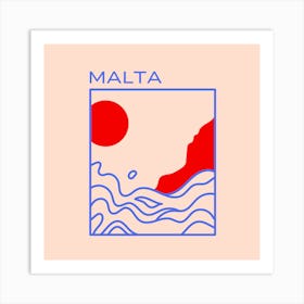 Malta Art Print
