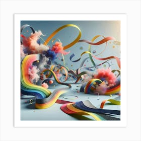 Rainbows In The Sky Art Print