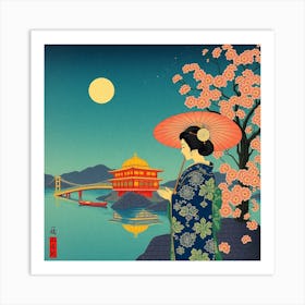 Geisha 26 Art Print