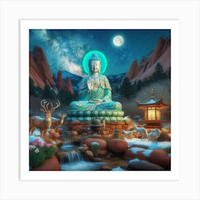 Amitabha Art Print