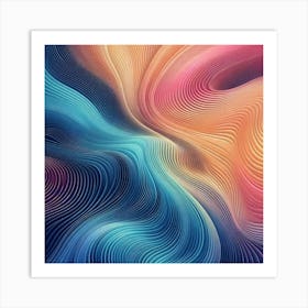 Abstract Painting 21 Art Print