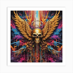 Angel Wings 9 Art Print