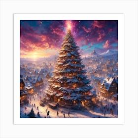 Christmas Tree Art Print