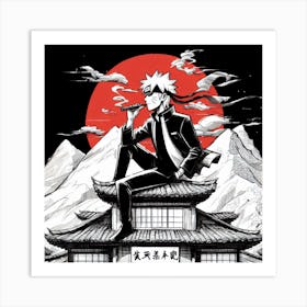 Naruto 3 Art Print