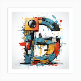 Letter G 2 Art Print