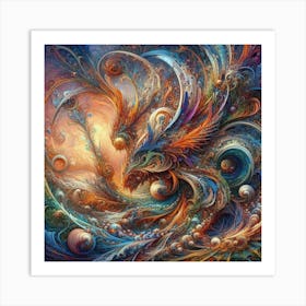 Psychedelic Painting Art Print