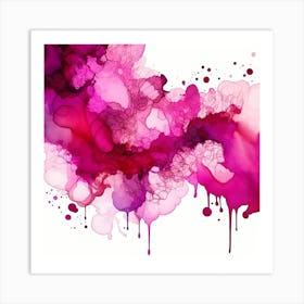 Abstract Watercolor Painting Art Print