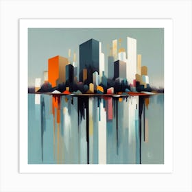 Cityscape Art Print