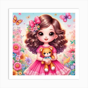 Pinky Pink Art Print