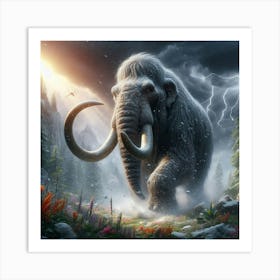 Mammoth 2 Art Print