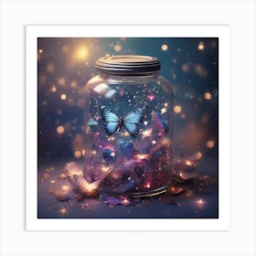 A jar full of sparkle 1 Art Print