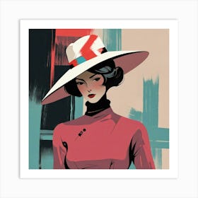 French woman 2 Art Print