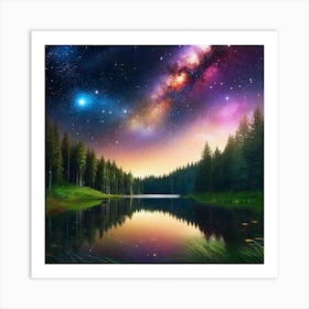 Milky Way 44 Art Print