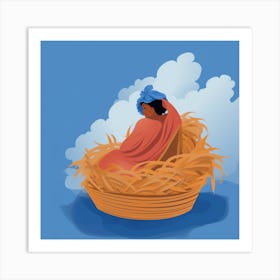 Nativity Scene Art Print