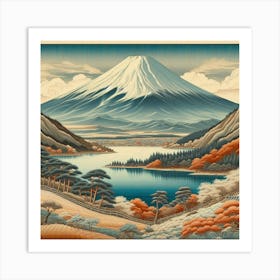 Mt Fuji 2 Art Print