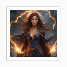 Mages Of Magic 3 Art Print