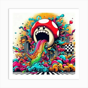 Mushroom Art Art Print