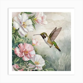 Hummingbird 5 Art Print