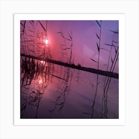 Sunset - Sunset Stock Videos & Royalty-Free Footage Art Print