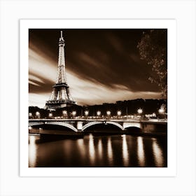 Eiffel Tower 15 Art Print