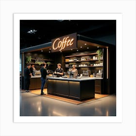 Coffee Shop 2 Art Print