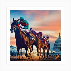 Derby Art Print