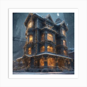 Victorian House 3 Art Print