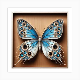 Preserved Butterfly Art 3 Art Print