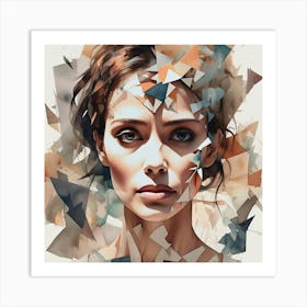 Portrait Of A Woman 20 Art Print