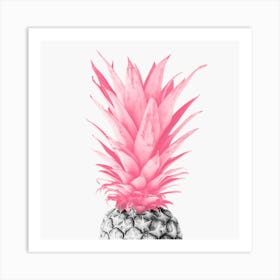 Pineapple collage 3 Art Print