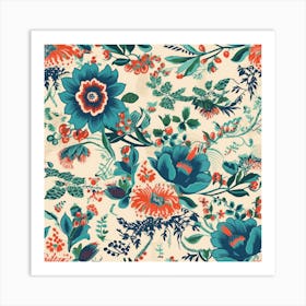 Floral Pattern Art Print