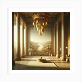 Neoclassical Interior Art Print