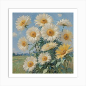 Sunflowers Art Print 1 Art Print