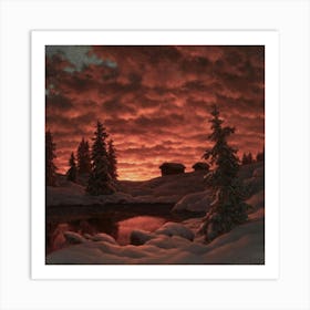 Sunset 2 Art Print