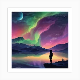 Aurora Borealis 198 Art Print