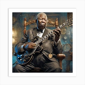 BB king Art Print