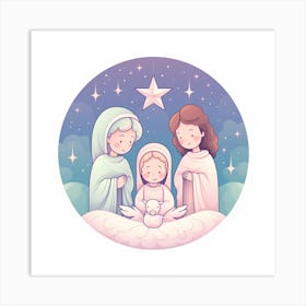 Nativity 2 Art Print