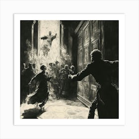 Crucifixion 8 Art Print