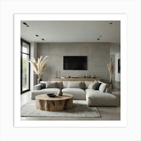 Modern Living Room 139 Art Print