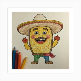 Mexican Potato Art Print