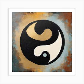 Yin Yang 30 Art Print