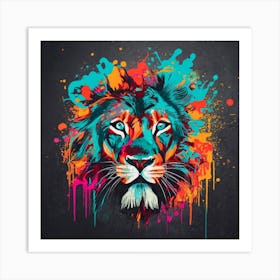 Written In The Photo Leones Del Caracas Illus Art Print