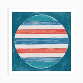 Oppressed Stripes Art Print