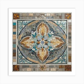 Mosaic Tile Art Print