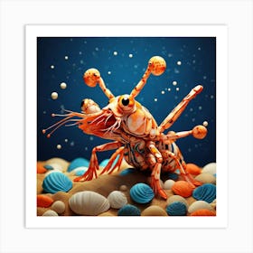 3d Art Art Print