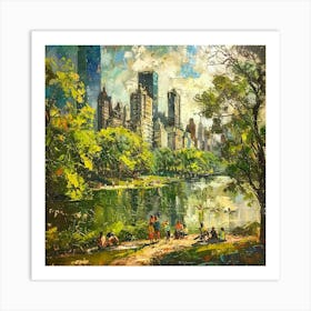 Central Park 9 Art Print